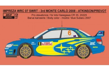 Transkit – Subaru Impreza WRC 07 - SWRT – 3rd Rally Monte Carlo 2008